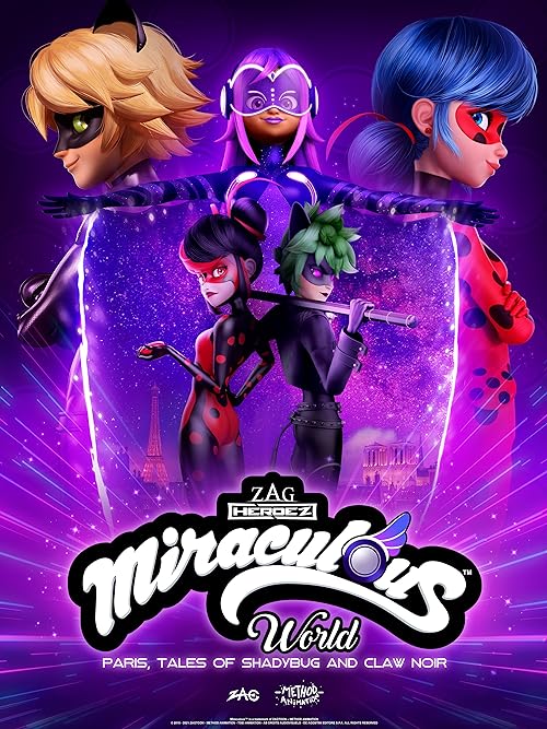 "Miraculous: Tales of Ladybug & Cat Noir" Miraculous World: Paris, Tales of Shadybug and Claw Noir 2024