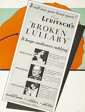 Broken Lullaby 1932